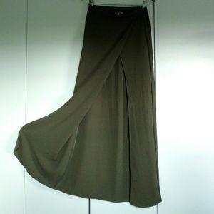 High Waisted Maxi Skirt